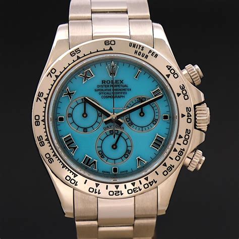 rolex daytona tiffany dial.